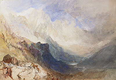 J. M. W. Turner | A Scene in the Val d'Aosta, undated | Giclée Paper Print