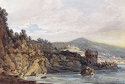 J. M. W. Turner | The Coast Under Vietri, near Salerno, undated | Giclée Paper Print