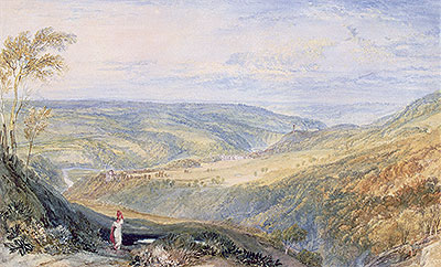 Gibside, County Durham from the South, n.d. | J. M. W. Turner | Giclée Papier-Kunstdruck