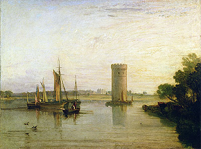 Tabley, the Seat of Sir J.F. Leicester (Calm Morning), c.1809 | J. M. W. Turner