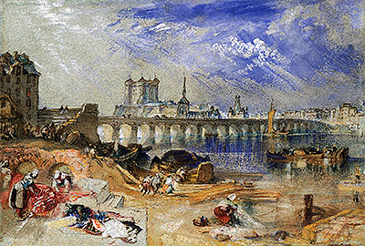 Saumur, c.1830 | J. M. W. Turner