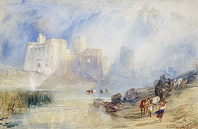 Kidwelly Castle, Carmarthenshire, 1835 | J. M. W. Turner