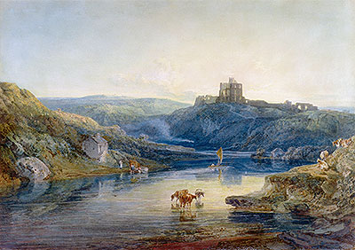 Norham Castle, Summer's Morning, 1798 | J. M. W. Turner | Giclée Papier-Kunstdruck