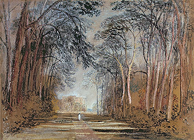 J. M. W. Turner | Farnley Avenue, Farnley Hall, Yorkshire, undated | Giclée Paper Print