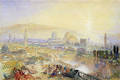 Jerusalem from the Latin Convent, n.d. | J. M. W. Turner | Giclée Papier-Kunstdruck