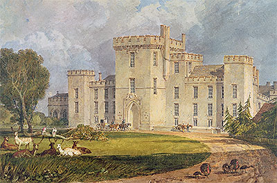 View of Hampton Court from the North-West, c.1806 | J. M. W. Turner | Giclée Papier-Kunstdruck