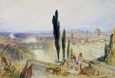 Florence, c.1827 | J. M. W. Turner | Giclée Papier-Kunstdruck