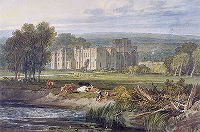 View of Hampton Court, Herefordshire, c.1806 | J. M. W. Turner | Giclée Papier-Kunstdruck