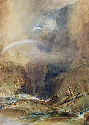Devil's Bridge, St. Gotthard's Pass, c.1804 | J. M. W. Turner | Giclée Paper Art Print