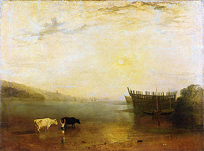 Teignmouth Harbour, c.1812 | J. M. W. Turner | Giclée Leinwand Kunstdruck