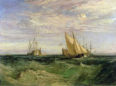 The Confluence of the Thames and the Medway, c.1808 | J. M. W. Turner