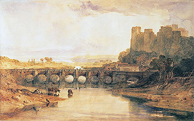 Ludlow Castle, 1800 | J. M. W. Turner | Giclée Paper Print