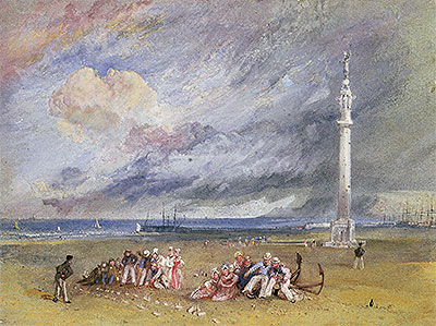 Yarmouth Sands, c.1824/30 | J. M. W. Turner | Giclée Papier-Kunstdruck