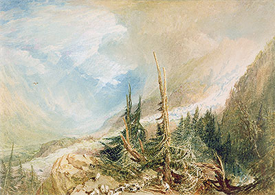 Valley of Chamouni, c.1808 | J. M. W. Turner | Giclée Papier-Kunstdruck