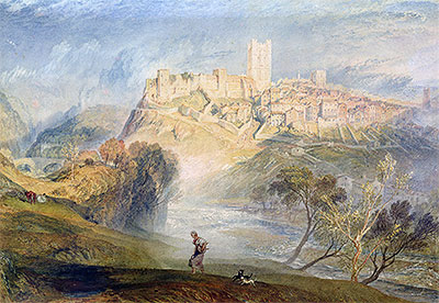 Richmond, Yorkshire, n.d. | J. M. W. Turner | Giclée Paper Art Print