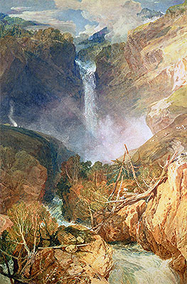 J. M. W. Turner | The Great Falls of the Reichenbach, 1804 | Giclée Paper Print