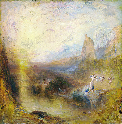 Glaucus and Scylla, 1841 | J. M. W. Turner | Giclée Leinwand Kunstdruck