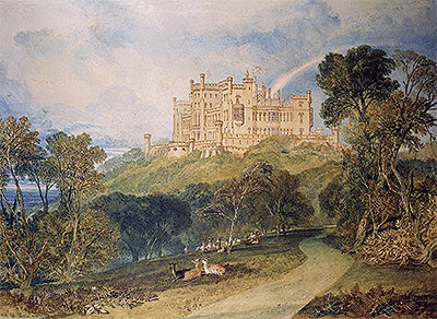 View of Belvoir Castle, 1816 | J. M. W. Turner | Giclée Papier-Kunstdruck