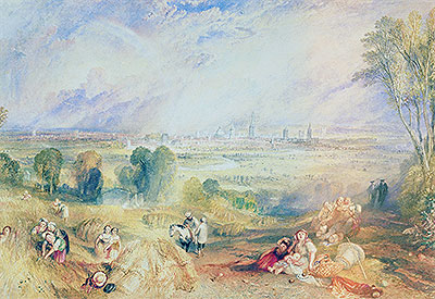 Oxford from North Hinksey, n.d. | J. M. W. Turner | Giclée Paper Art Print