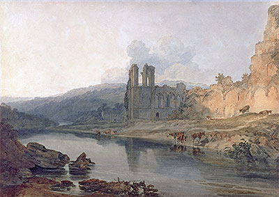 St Agatha's Abbey, Easby, n.d. | J. M. W. Turner | Giclée Papier-Kunstdruck