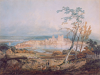 Rochester, Kent, 1795 | J. M. W. Turner | Giclée Papier-Kunstdruck