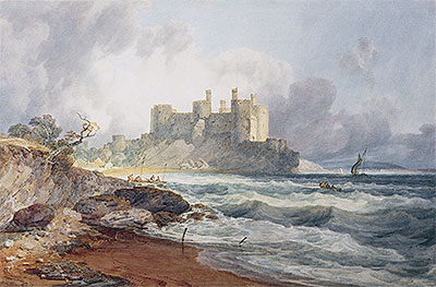 Conway Castle, undated | J. M. W. Turner | Giclée Paper Print