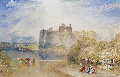 Carew Castle, Pembroke, c.1832 | J. M. W. Turner | Giclée Paper Art Print