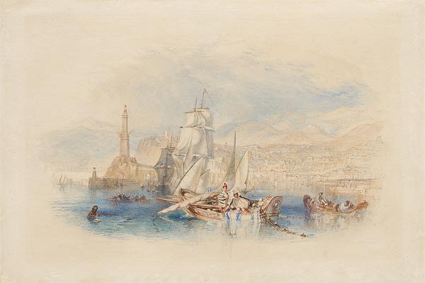 J. M. W. Turner | Genoa, c.1832 | Giclée Paper Print