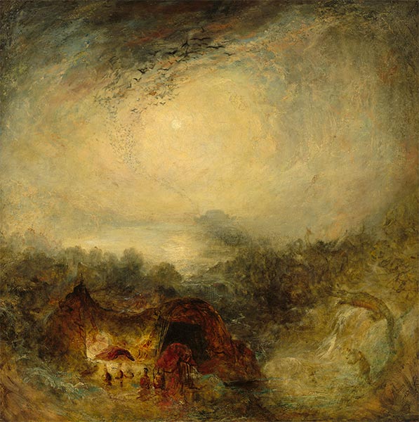 J. M. W. Turner | The Evening of the Deluge, c.1843 | Giclée Canvas Print
