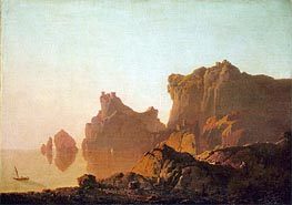 The Gulf of Salerno | Wright of Derby | Painting Reproduction
