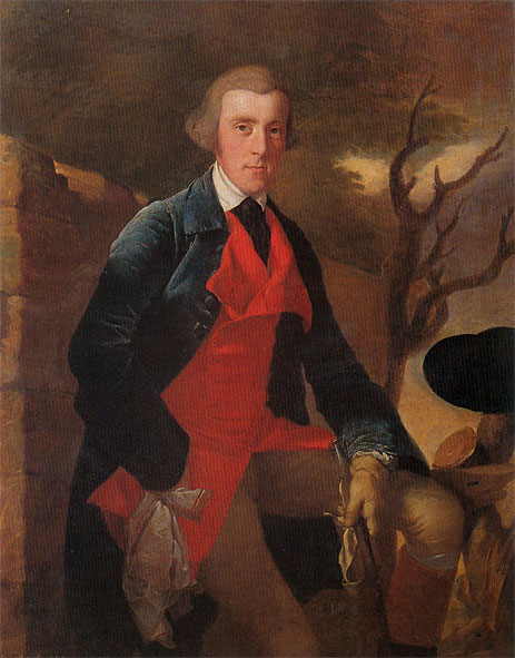 Porträt von Edward Becher Leacroft, c.1763 | Wright of Derby