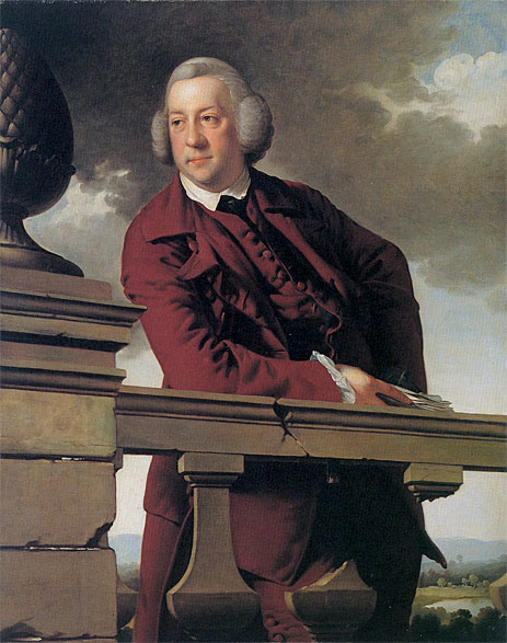 Portrait of Robert Vernon Atherton Gwillym, 1766 | Wright of Derby | Giclée Leinwand Kunstdruck
