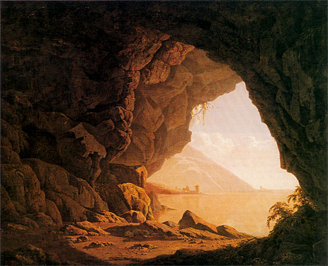 A Cavern Morning, 1774 | Wright of Derby | Giclée Leinwand Kunstdruck