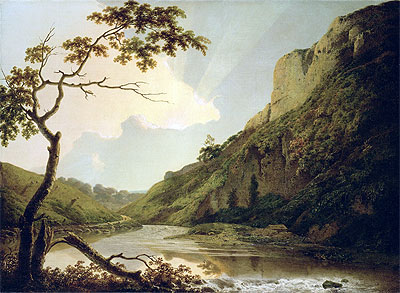 Matlock Tor by Daylight, c.1778/80 | Wright of Derby | Giclée Canvas Print
