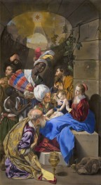 The Adoration of the Magi, c.1612/14 by Juan Bautista Maino | Giclée Canvas Print