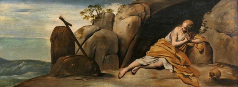 Penitent Magdalene in the Grotto of Sainte-Baume, c.1612/14 | Juan Bautista Maino | Giclée Canvas Print