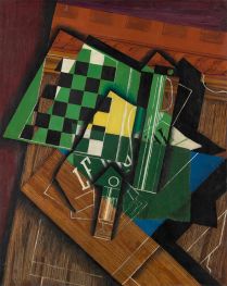 Das Schachbrett, 1915 von Juan Gris | Kunstdruck