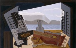 The Open Window | Juan Gris | Painting Reproduction