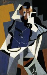 Seated Woman | Juan Gris | Painting Reproduction