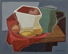 Äpfel und Zitronen, 1926 von Juan Gris | Kunstdruck