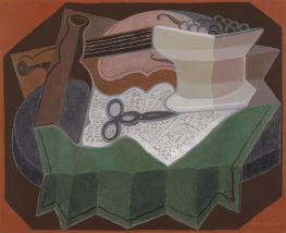 Die Schere, 1926 von Juan Gris | Kunstdruck