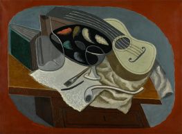 Der Tisch des Malers, 1925 von Juan Gris | Kunstdruck