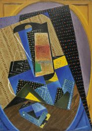Glass and Playing Cards, undated by Juan Gris | Giclée Art Print