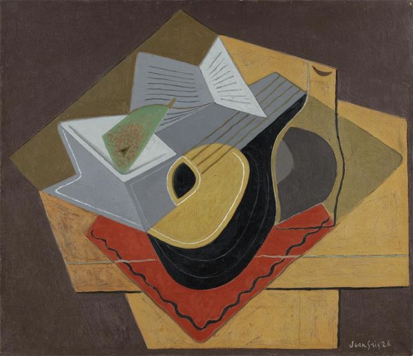 Die schwarze Mandoline, 1926 | Juan Gris
