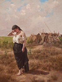 The Captive, 1879 | Juan Manuel Blanes