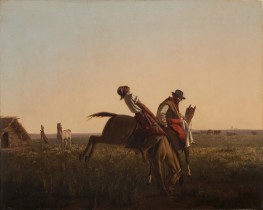 The Breaking, 1875 | Juan Manuel Blanes