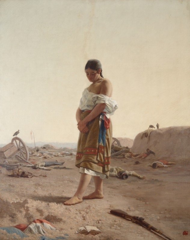 The Paraguayan Woman, 1879 | Juan Manuel Blanes | Giclée Canvas Print