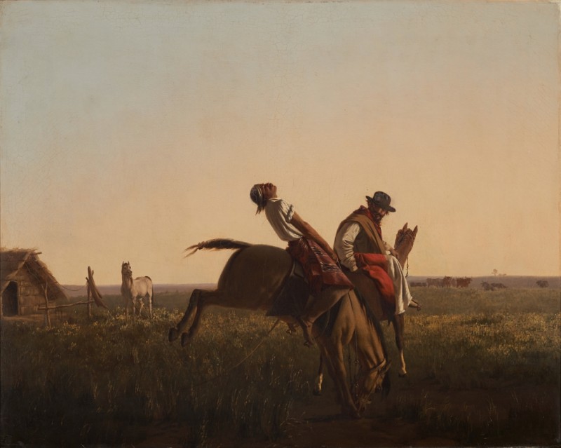 The Breaking, 1875 | Juan Manuel Blanes | Giclée Canvas Print