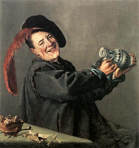 The Jolly Toper, 1629 | Judith Leyster | Giclée Leinwand Kunstdruck