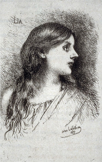 Lia, 1877 | Jules Joseph Lefebvre | Giclée Paper Print
